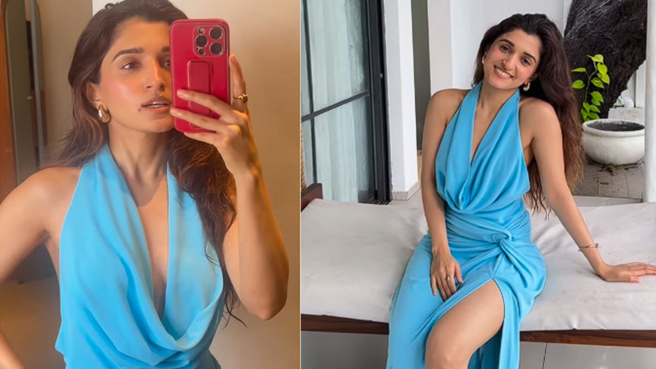 Watch: Anupamaa actress Nidhi Shah gets ready for sundowner party; Her backless blue dress has our heart