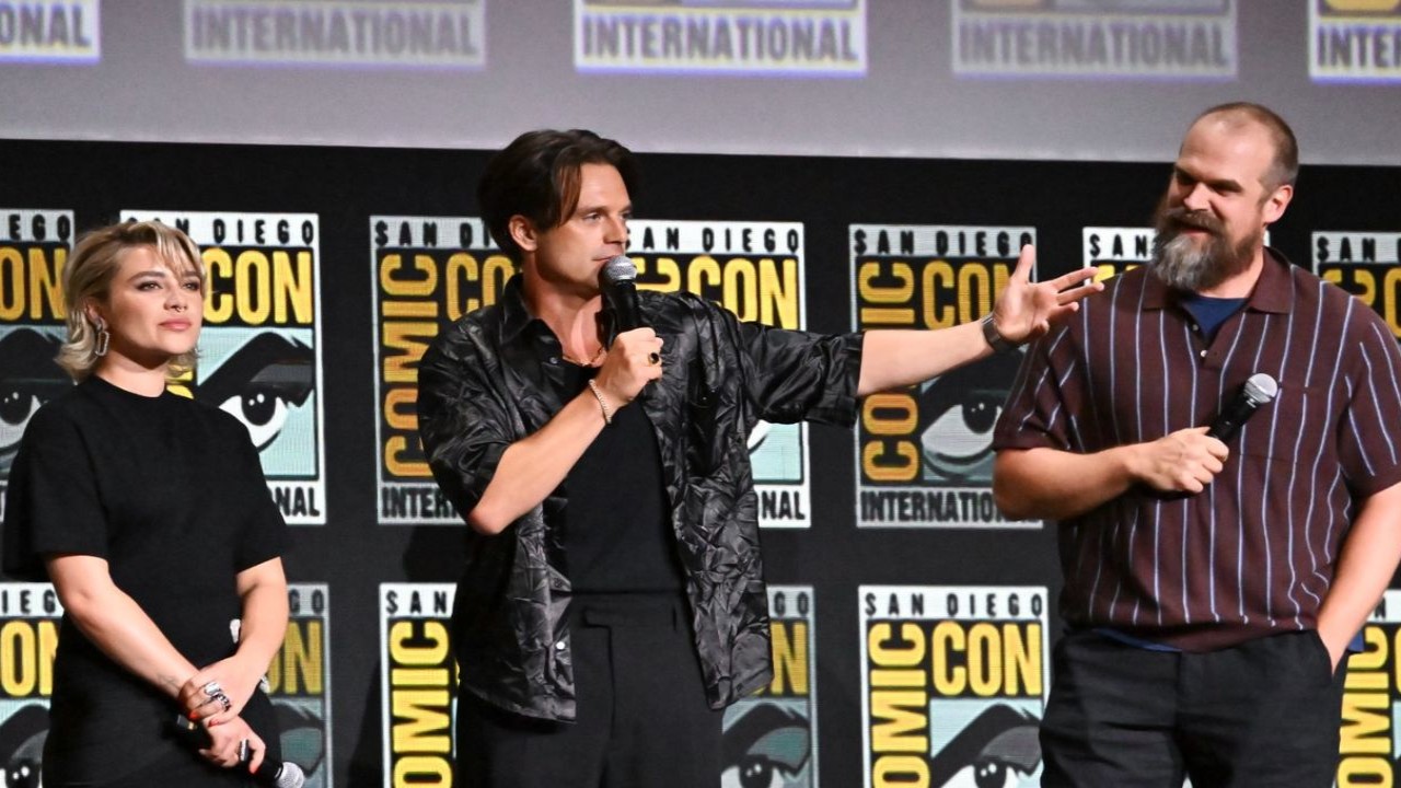 Sebastian Stan, Florence Pugh, David Harbour (Getty Images)