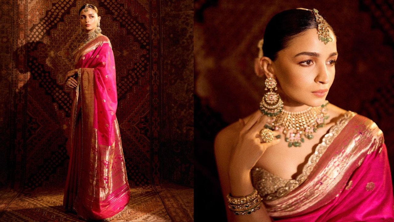 Alia Bhatt mesmerizes in a 160-year-old saree