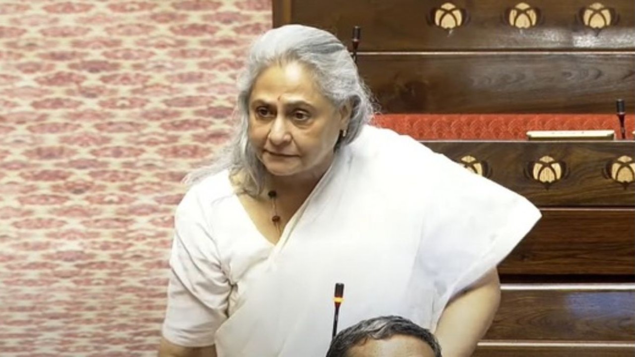 WATCH: Jaya Bachchan objects to being called by her husband Amitabh Bachchan's name at Rajya Sabha