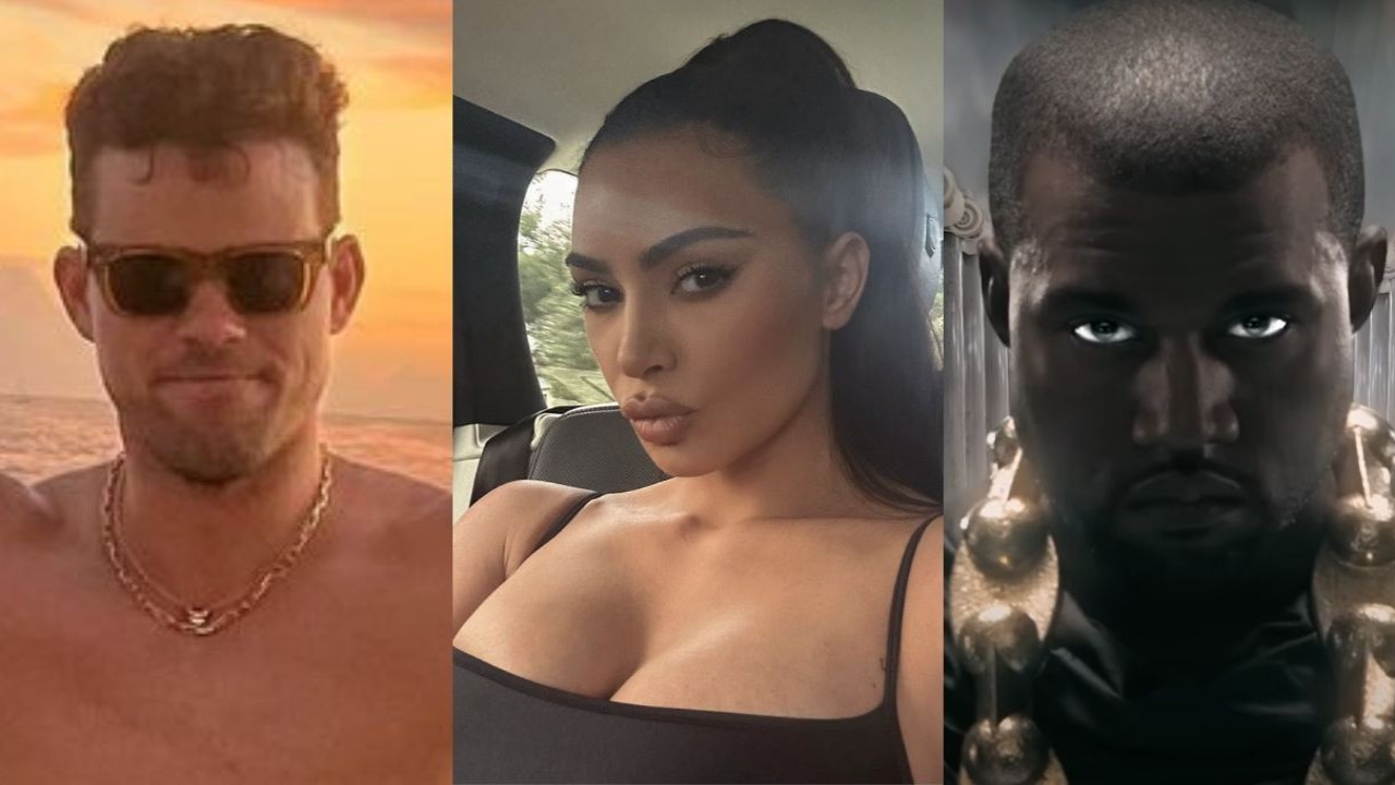 Kris Humphries, Kim Kardashian and Kanye West (Instagram/@krishumphries/@kimkardashian/YouTube/Power Video)