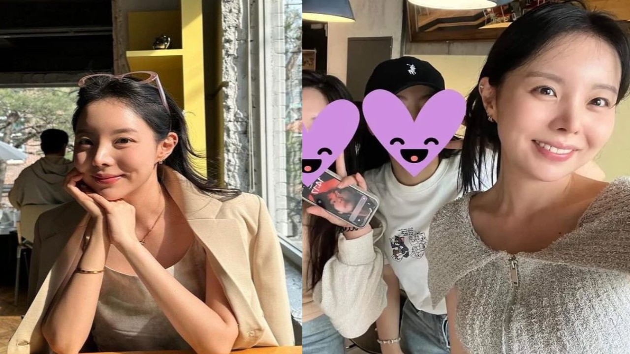 BTS’ J-Hope’s sister Ji Woo visits and gets clicked with ARMYs at RM’s sister’s newly opened café; SEE PICS