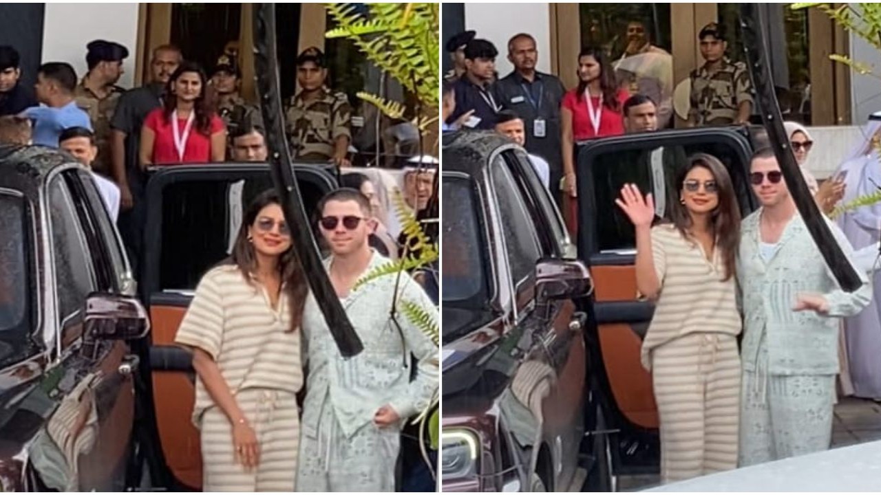 Anant-Radhika Wedding: Priyanka reaches Mumbai with Nick ahead of couple’s big day
