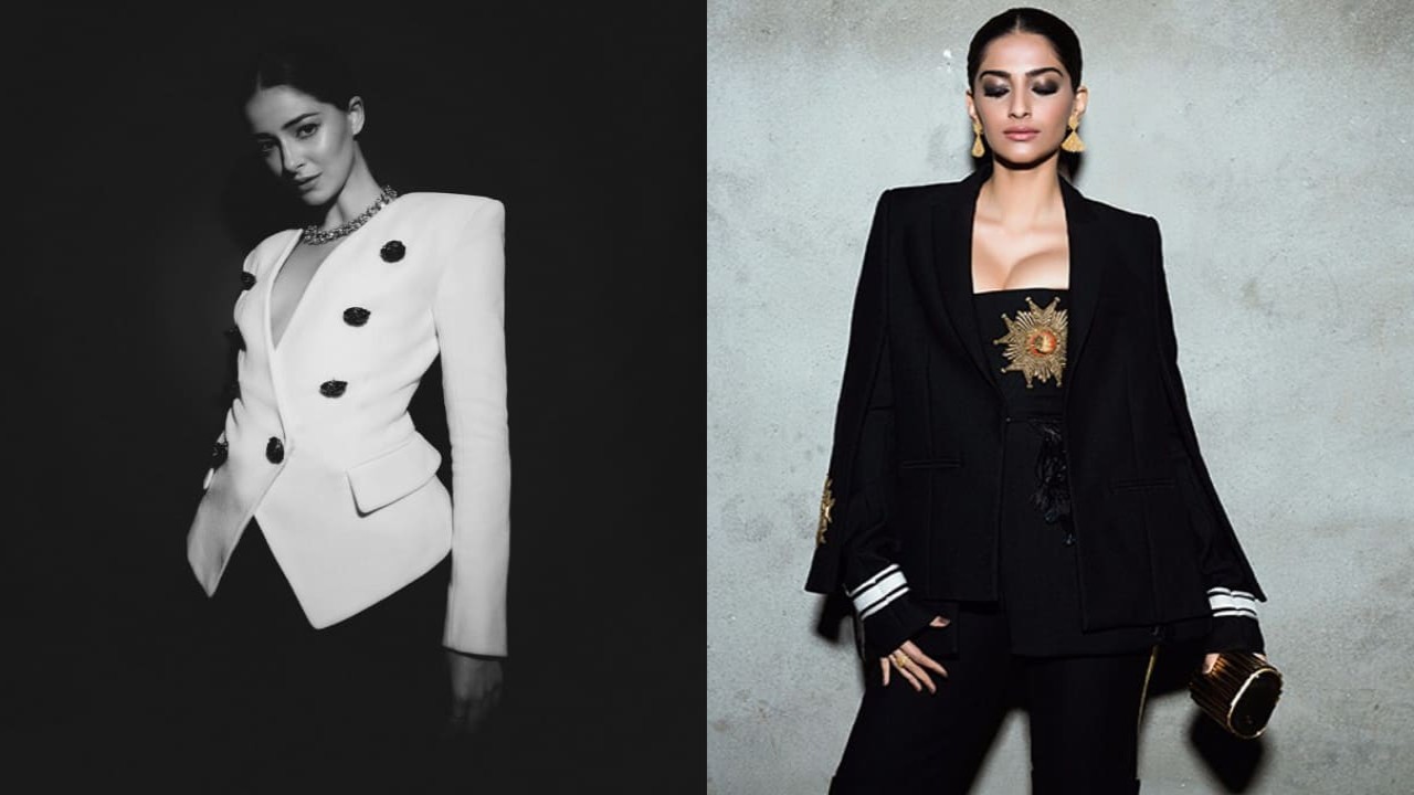Ananya Panday vs Sonam Kapoor fashion face-off: Who styled blazer with shorts outfit better? 