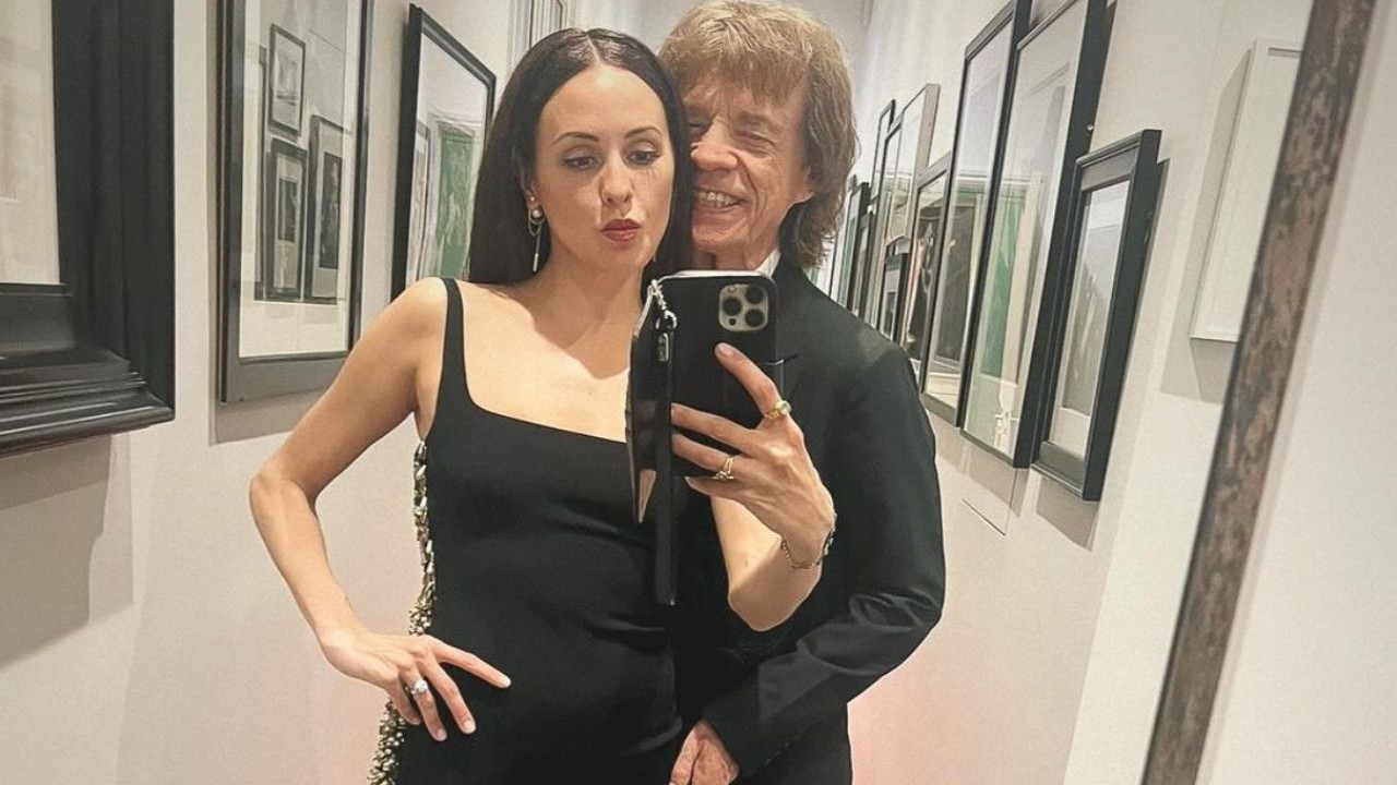 Mick Jagger and Melanie Hamrick (Instagram/@melhamrick)