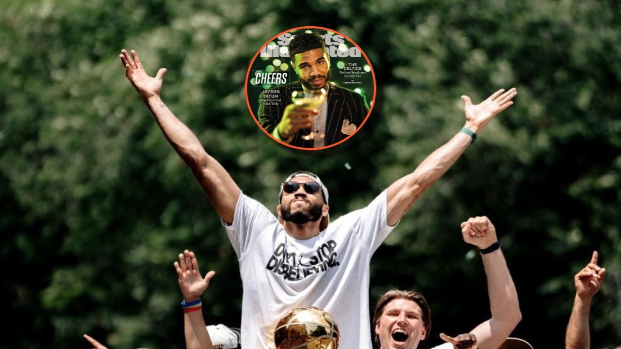 ‘Plagiarism World Tour’: Jayson Tatum Trolled for Copying Leonardo DiCaprio in Latest SI Cover