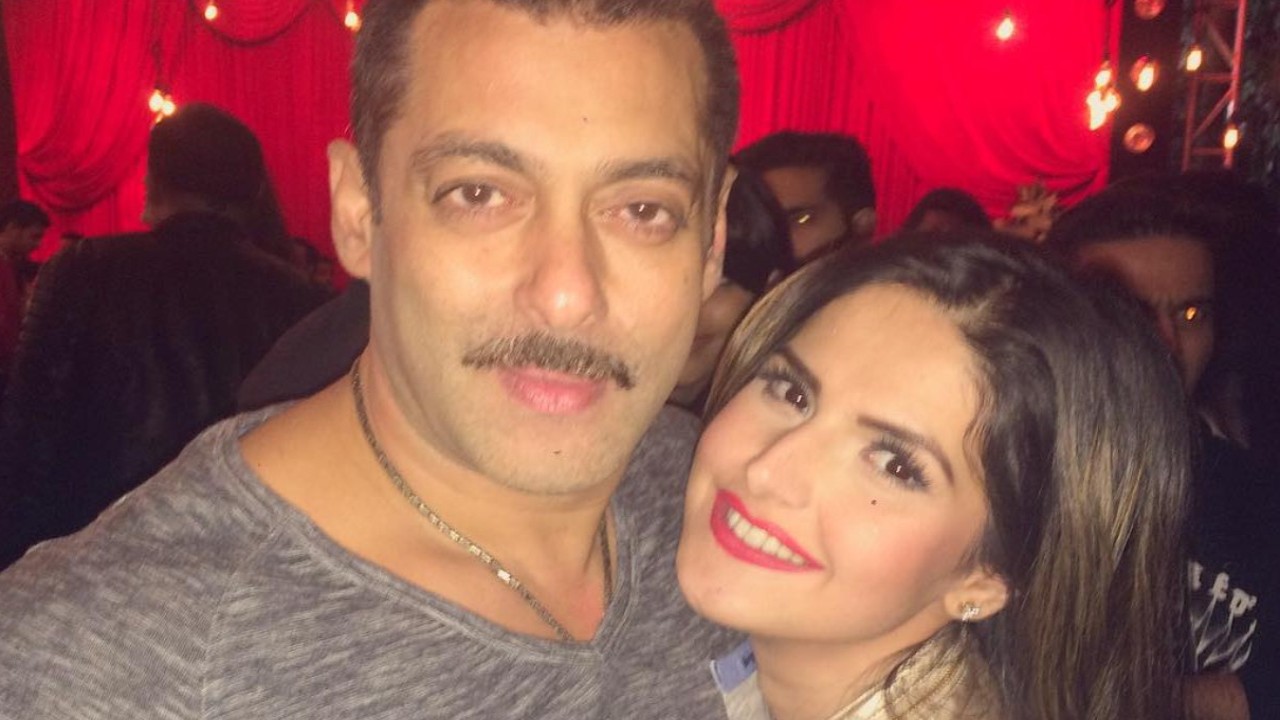 Salman Khan and Zareen Khan 