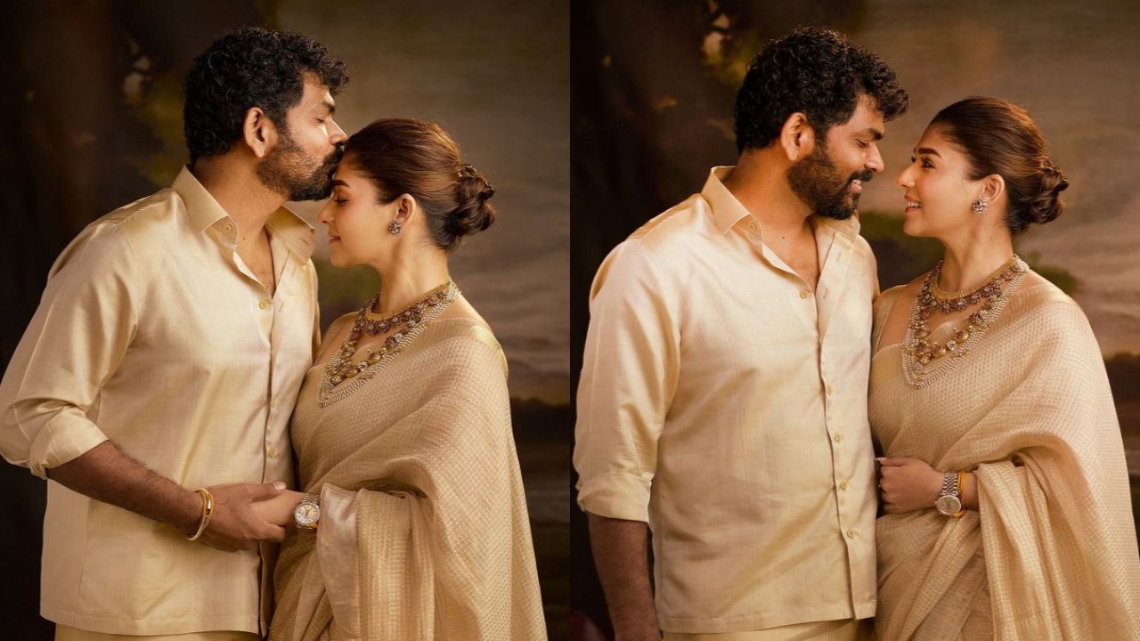 Nayanthara shares pictures with her husband Vignesh