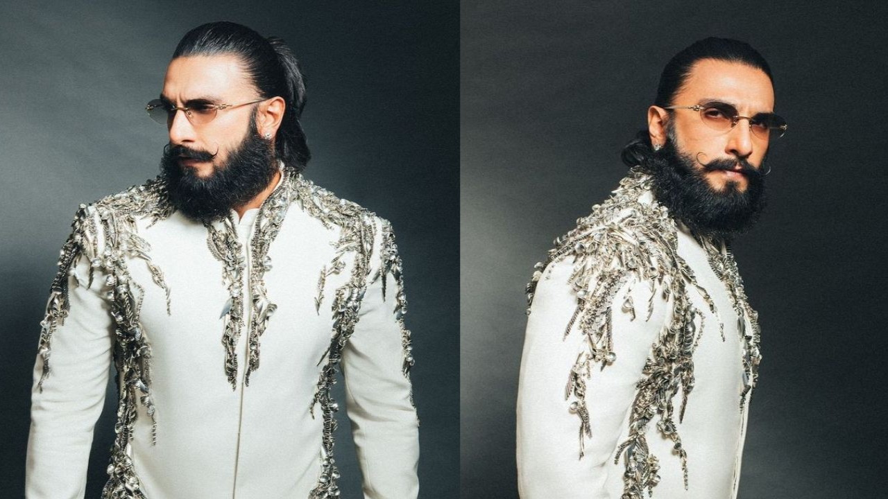 Ranveer Singh aces Gaurav Gupta Bandhgala traditional outfit for Anant-Radhika’s sangeet (PC: Ranveer Singh Instagram)