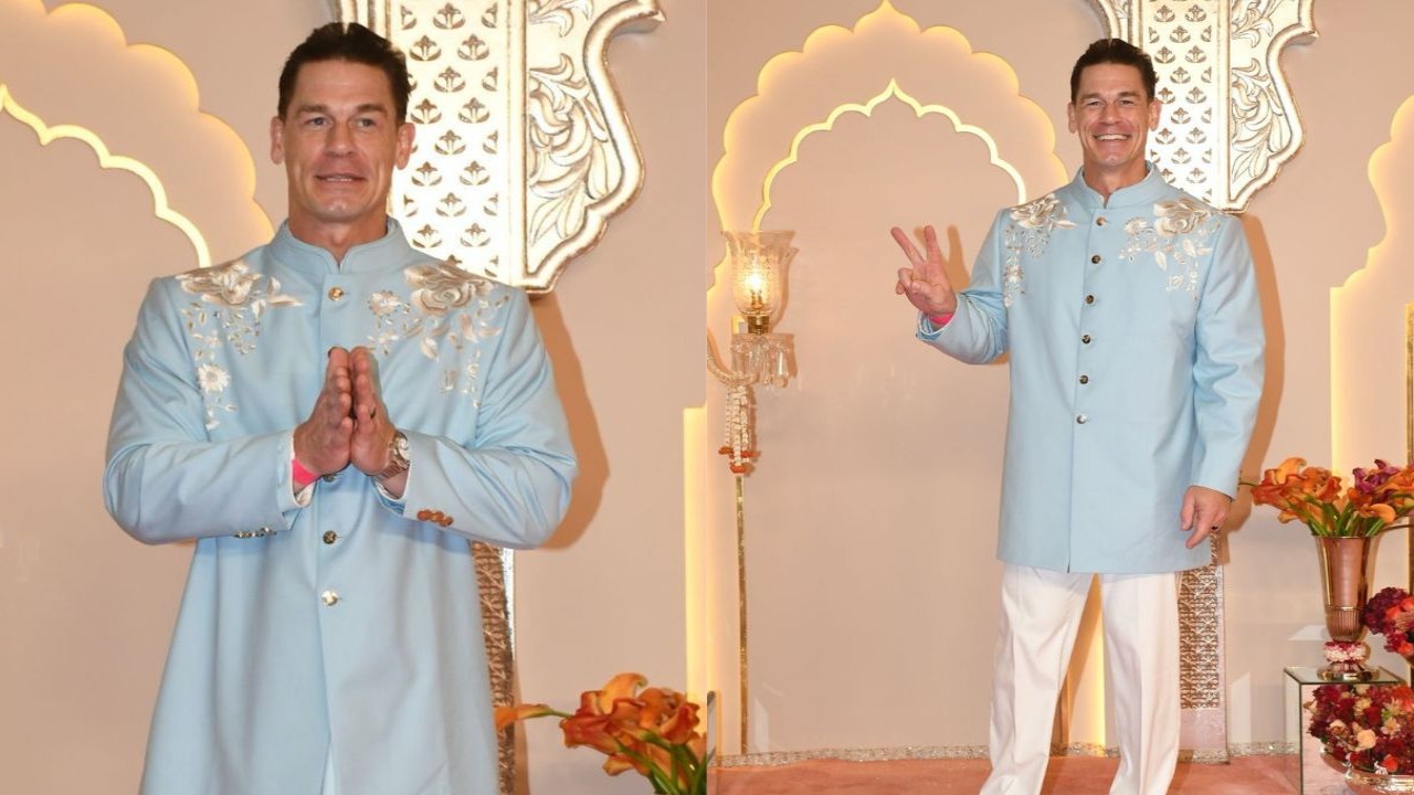 John Cena looks all things DESI