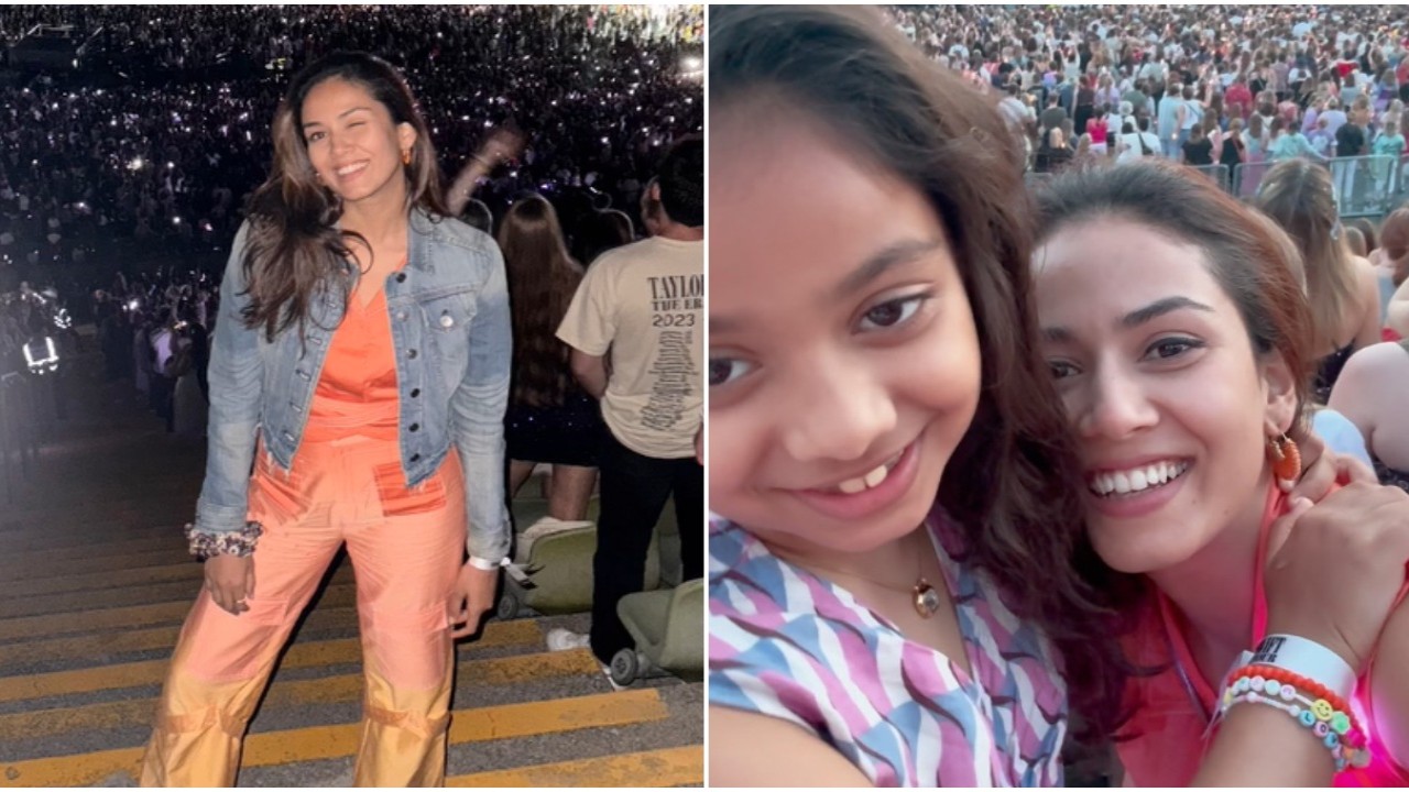 Mira Rajput shares VIDEO from Taylor Swift’s concert with her ‘sunshine swiftie’ Misha; calls it ‘Mother-daughter trip of dreams’