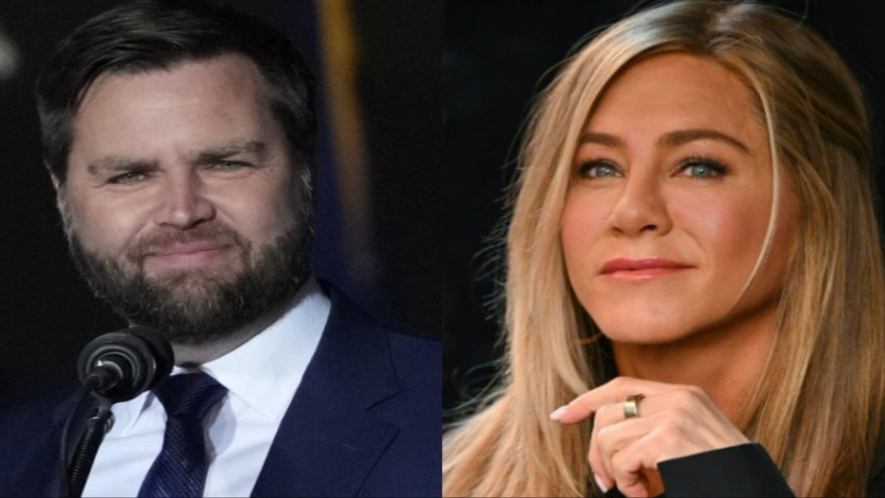 JD Vance Hits Back At Jennifer Aniston For Dragging His 2-Year-Old Daughter While Criti...