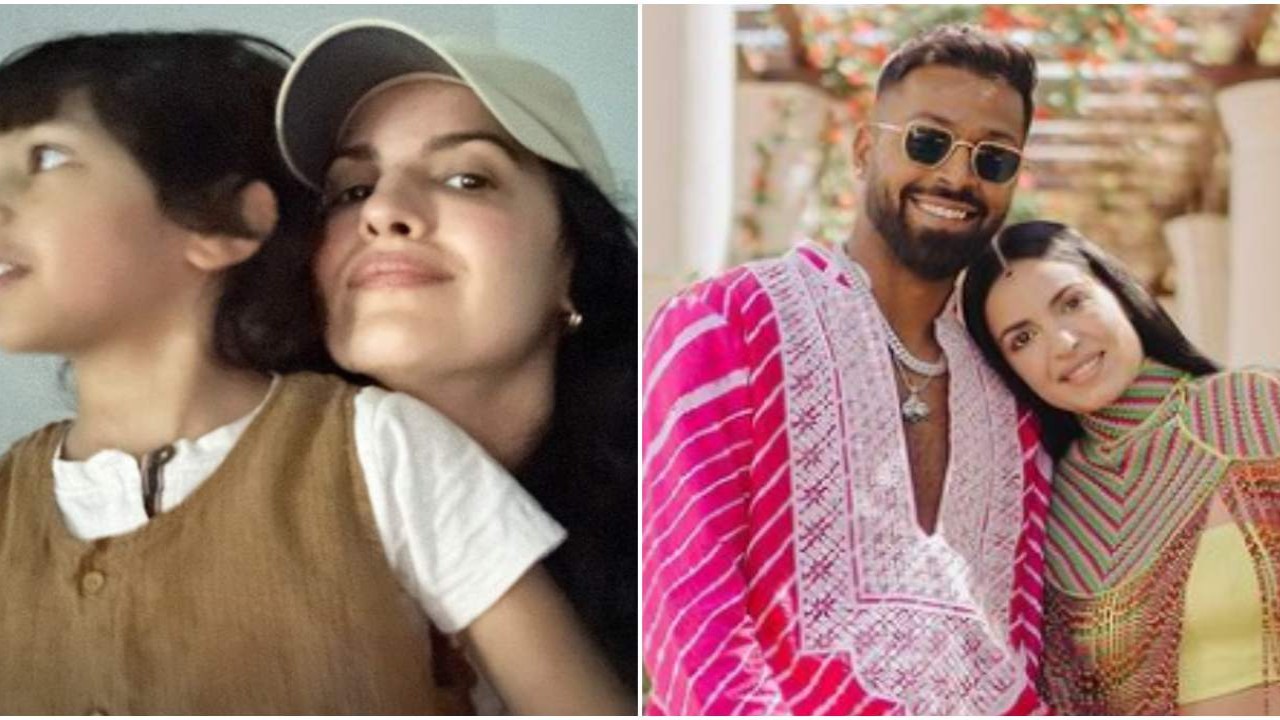 Natasa Stankovic's heart is 'full of joy' as she shares moments with son Agastya post announcing separation from Hardik Pandya; PICS