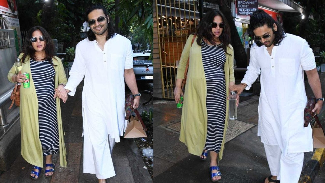 PICS: Parents-to-be Richa Chadha and Ali Fazal step out for evening date; Mirzapur 3 star helping wife cross the road is too cute to miss