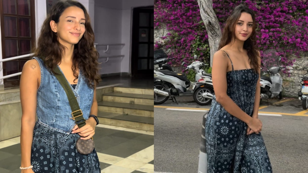 Triptii Dimri gives a spin to maxi dress