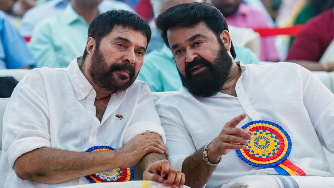 Did you know Mammootty once played Mohanlal’s father in a period movie?