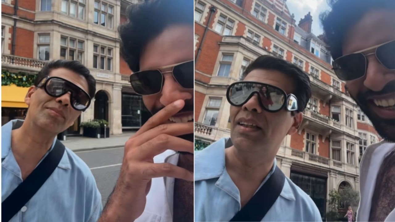 Karan Johar’s reaction to being called ‘uncle’ by a fan on London streets will make you go ROFL; Watch