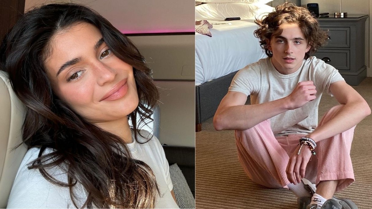 Kylie Jenner (Instagram/@kyliejenner) Timothee Chalamet (Instagram/tchalamet)