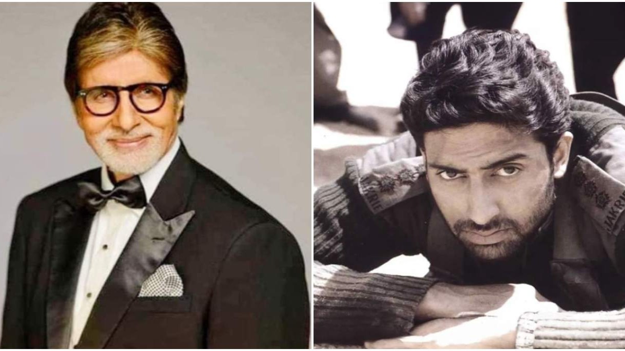 Amitabh Bachchan acknowledges Abhishek Bachchan