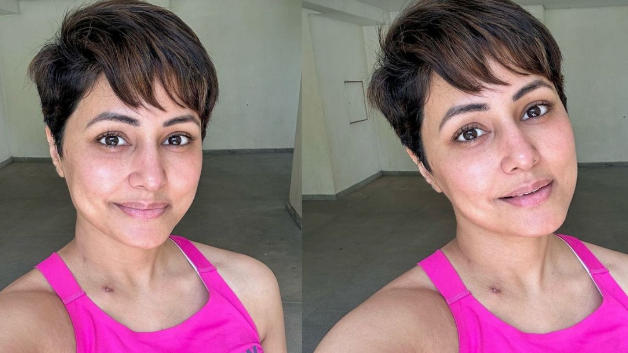 Hina Khan shares a peek at a day in her life amid battle with breast cancer, see here