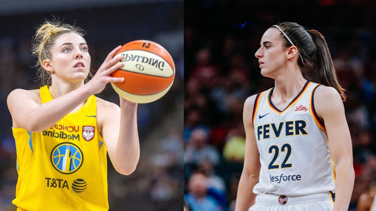 ‘We’re Not Done Here’: Caitlin Clark Hypes Katie Lou Samuelson as She Hits Half-Court Shot to End Fever Practice