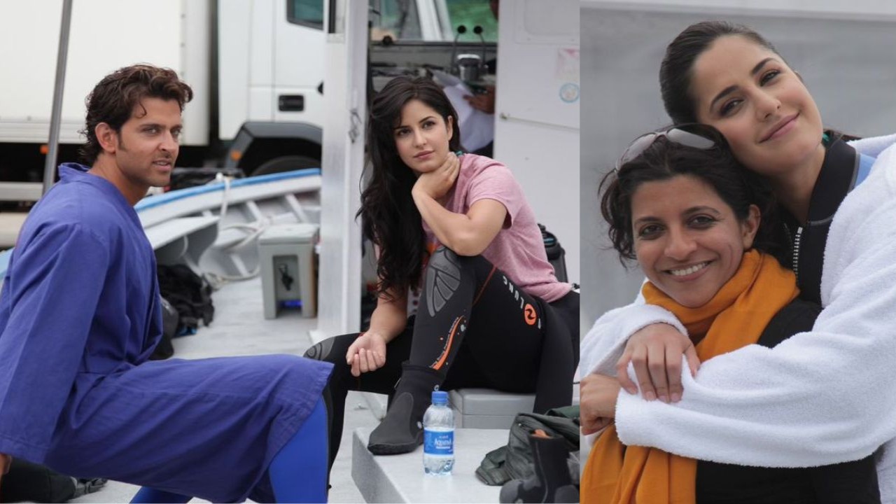 Katrina Kaif drops UNSEEN pics from ZNMD sets ft. Hrithik Roshan, Farhan Akhtar as movie clocks 13 years; calls it ‘most magical time’