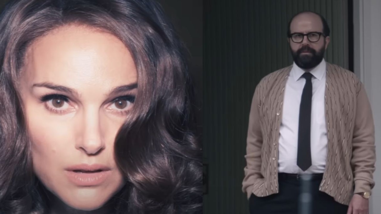 Natalie Portman and Brett Gelman (Image via YouTube/Apple TV)