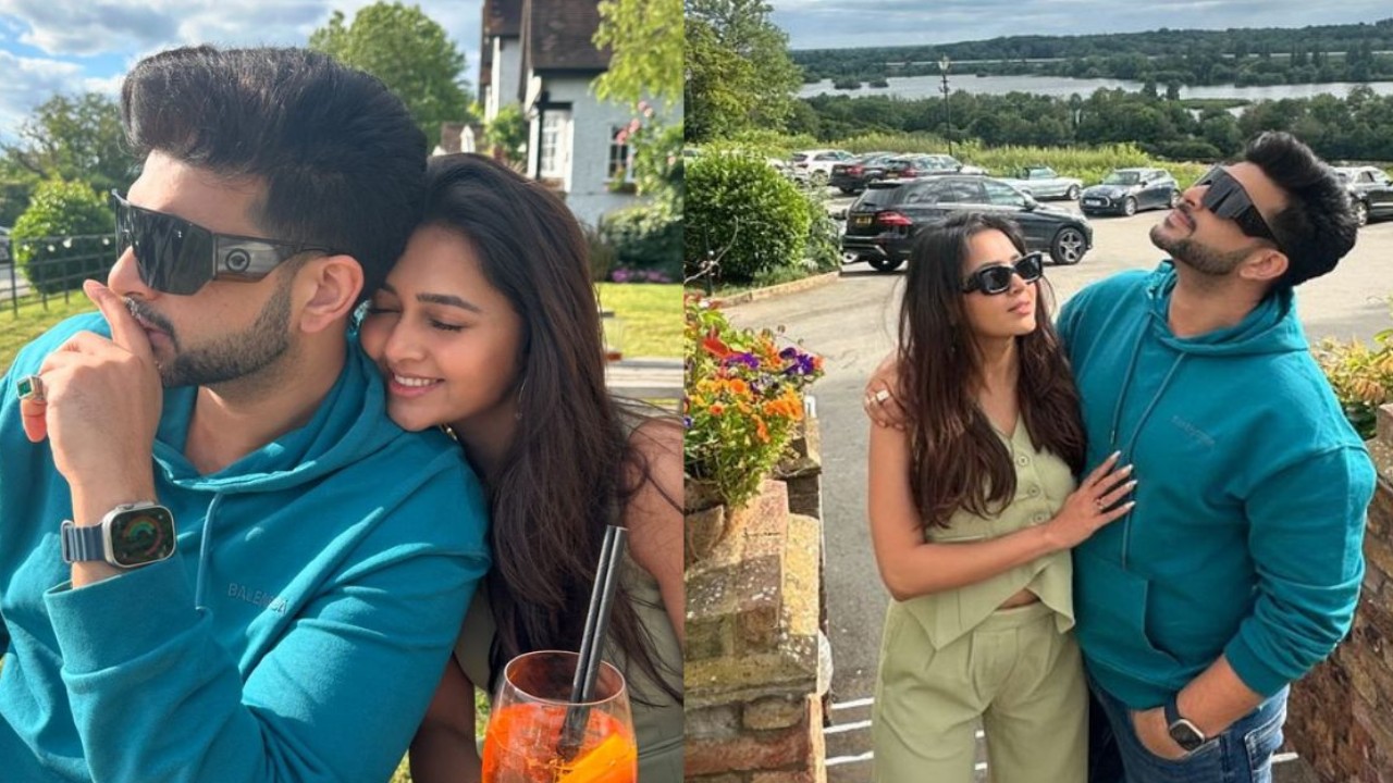 Karan Kundrra posts PHAT pictures ft lady love Tejasswi Prakash from their London diaries; SEE 