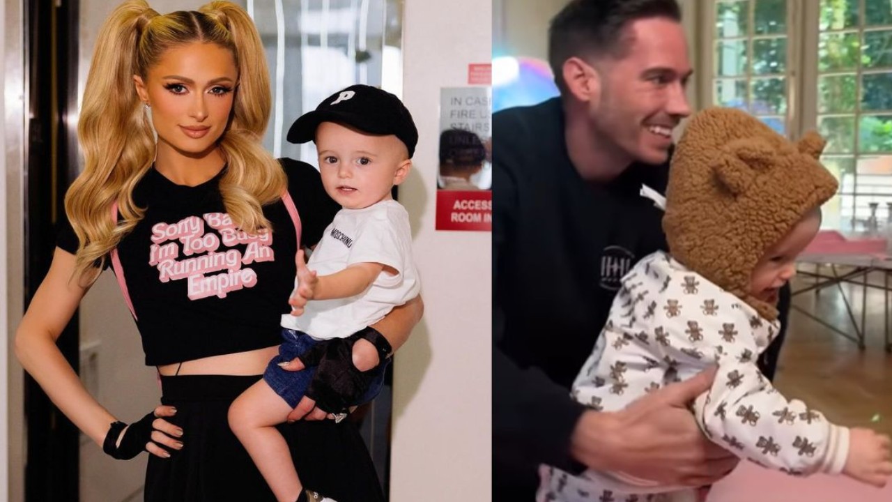 Paris Hilton Shares Adorable Video Of Toddler Son Phoenix Talking Initial Steps