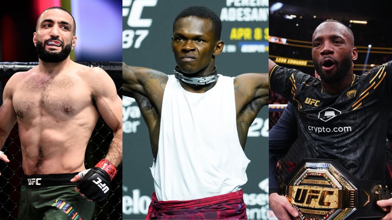 WATCH: Israel Adesanya Makes Bold Prediction for Leon Edwards vs Belal Muhammad Title Fight at UFC 304