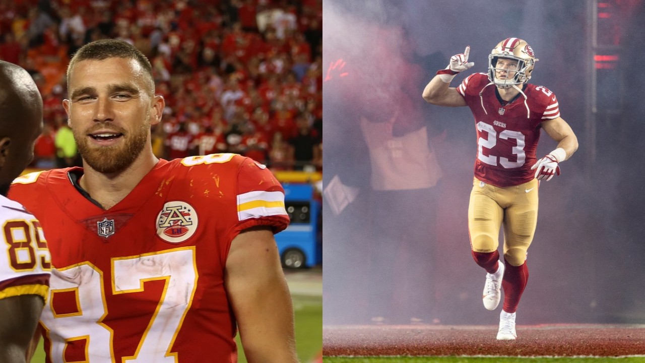 Travis Kelce, Christian McCaffrey