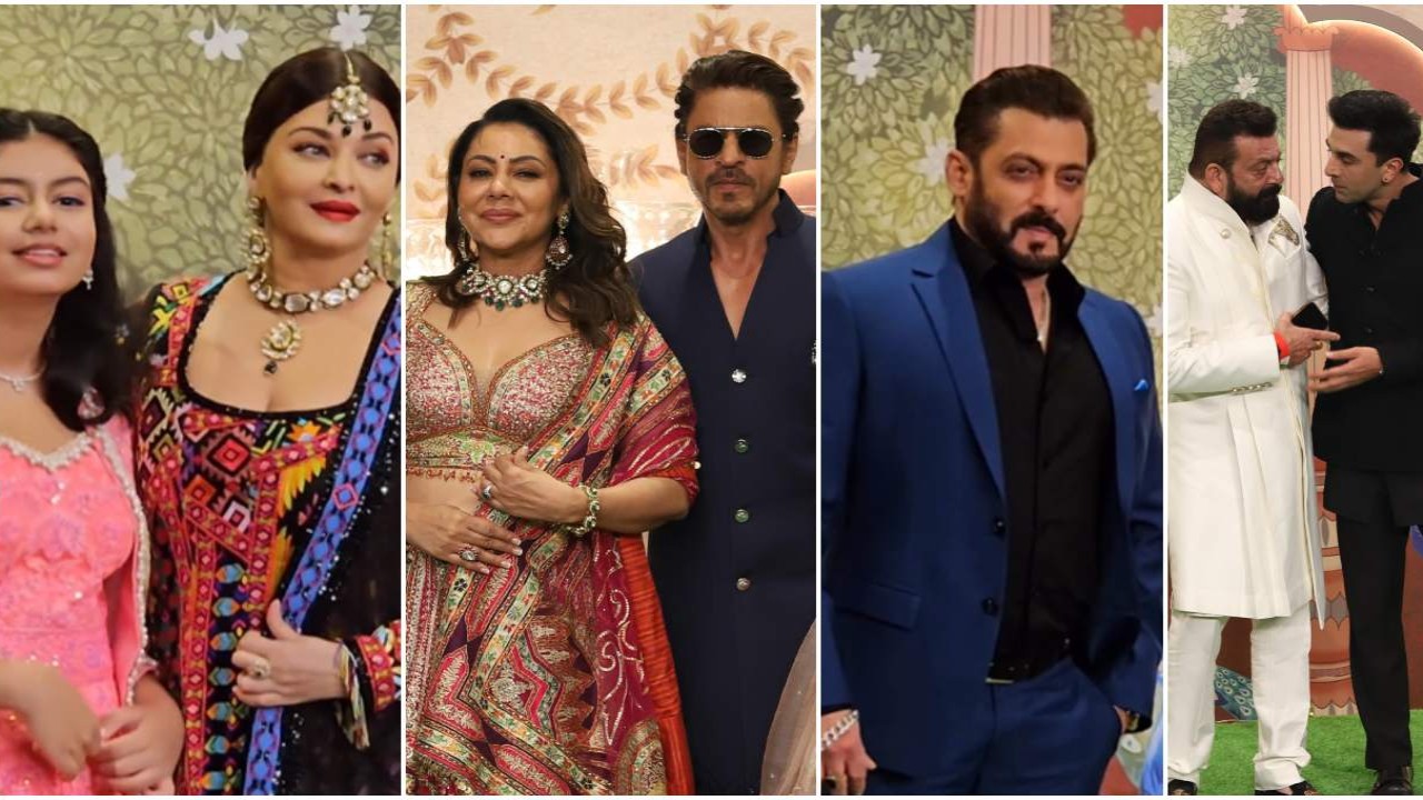 Anant-Radhika Aashirwad Ceremony: SRK, Salman, Alia arrive; Ranbir chats with Sanju