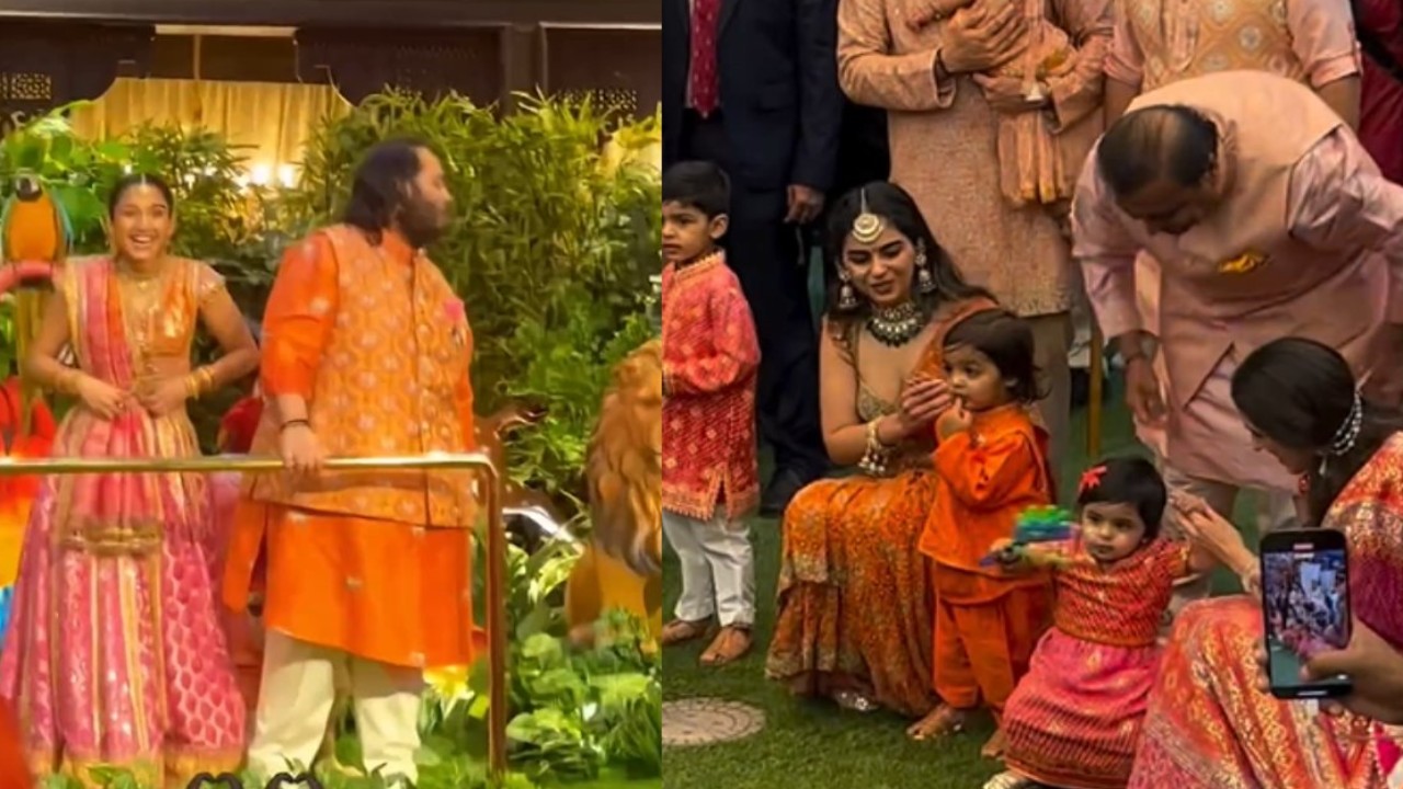 Inside Video from Anant and Radhika's Mameru celebration 