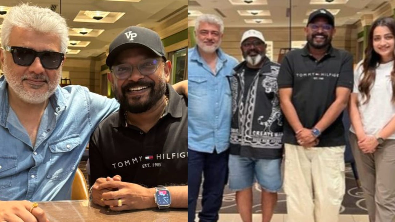 Venkat Prabhu meets Ajith Kumar, Trisha amid Vidaa Muyarchi shoot in Azerbaijan; viral photo hints at actor's cameo in GOAT