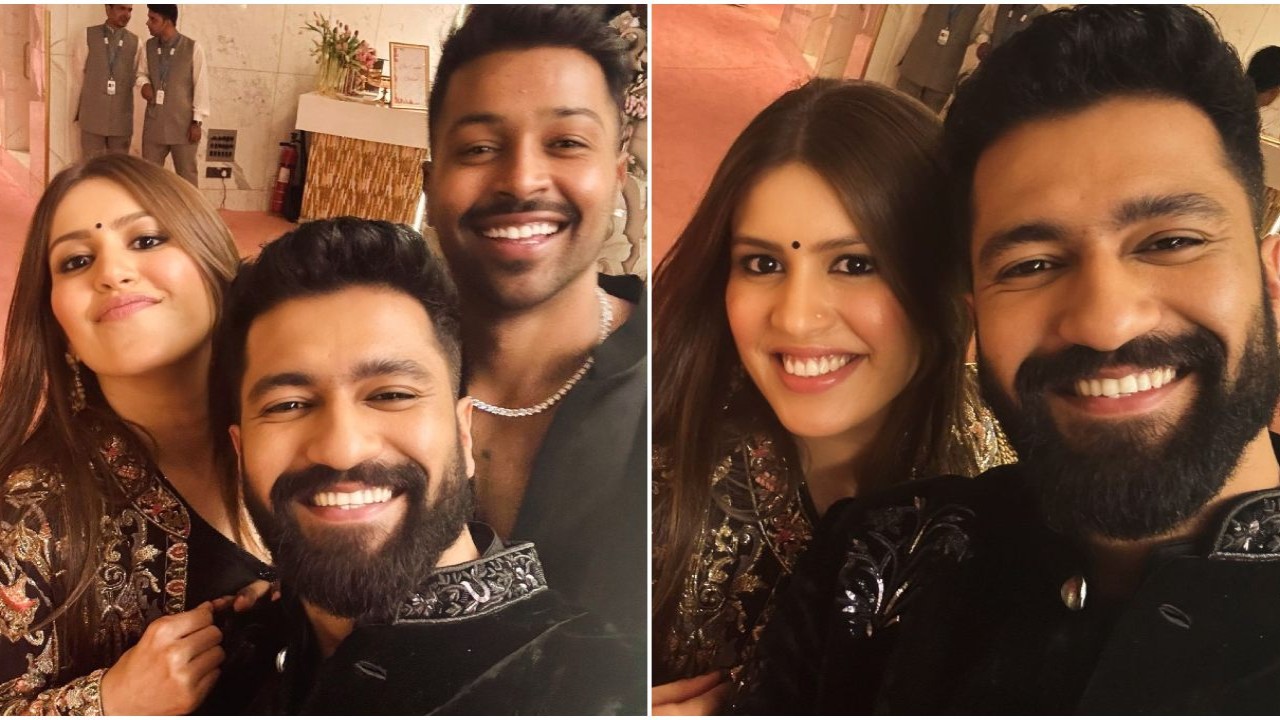 Vicky, Hardik's selfie game is on point in PICS from Anant-Radhika's sangeet; fans react