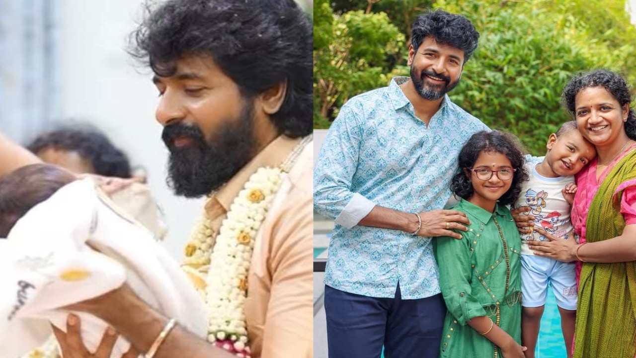 Sivakarthikeyan and his wife Aarthy name their third son Pavan; share ...