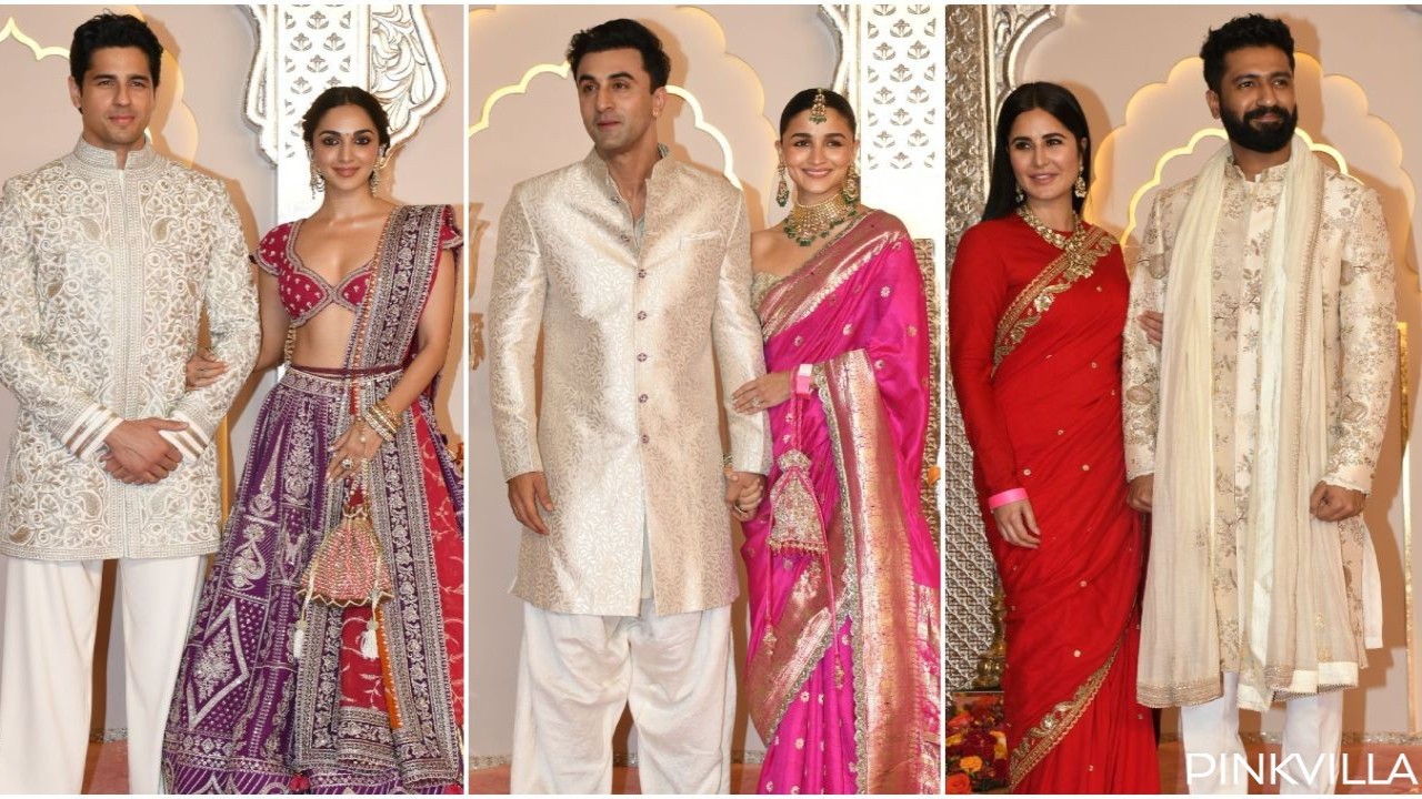 Anant Ambani-Radhika Merchant Wedding: Power couples Alia Bhatt-Ranbir Kapoor, Katrina Kaif-Vicky Kaushal stun in desi attire