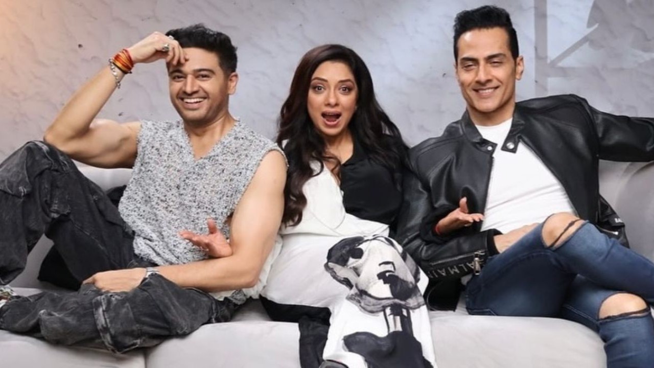 Anupamaa: Sudhanshu Pandey gives  HILARIOUS answer as Gaurav Khanna, Rupali Ganguly ask him how he prepares for angry scenes; Watch