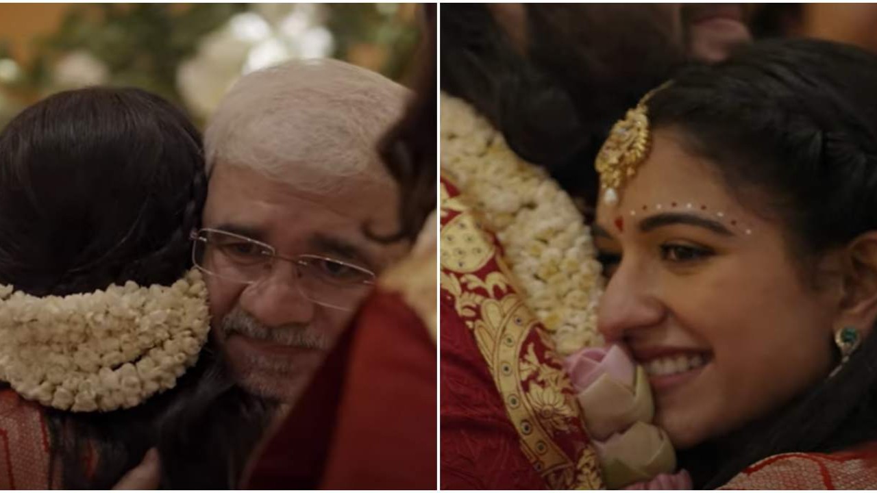 Anant Ambani-Radhika Merchant Wedding: Bride-to-be's father gets emotional, groom-to-be hugs her in Grah Shanti Puja; WATCH