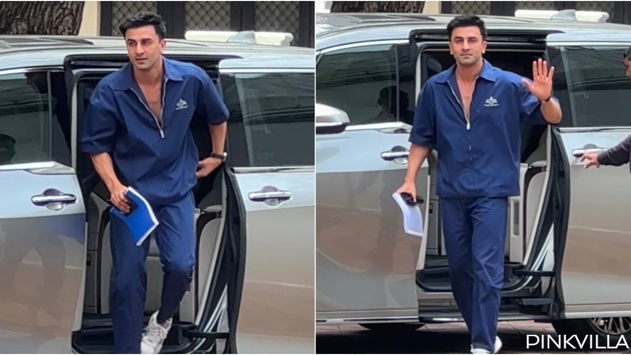 WATCH: Ranbir Kapoor arrives at Sanjay Leela Bhansali's office with script in hand; actor all set for Love and War?