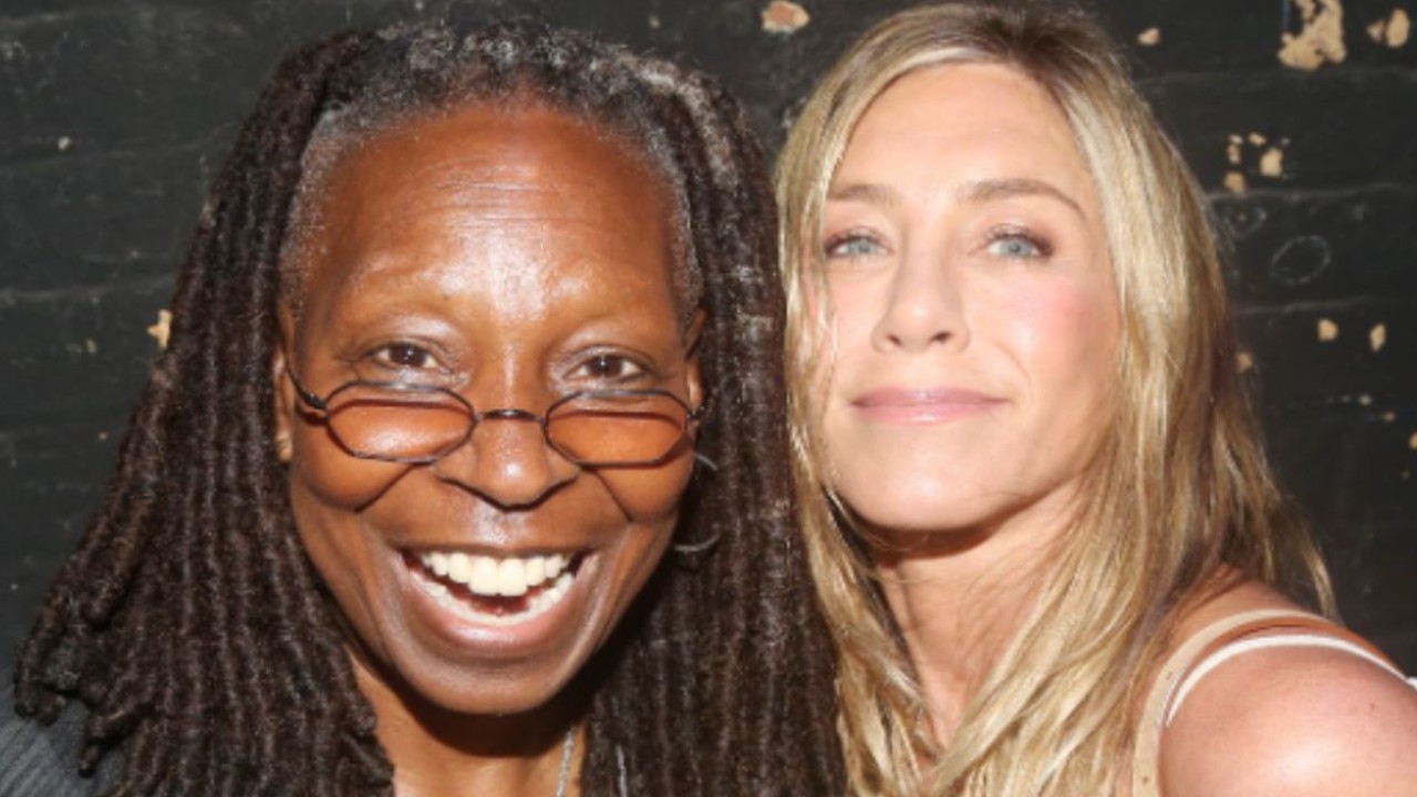 Jennifer Aniston & Whoopi Goldberg Had A Great Time At  Cole Escola's Broadway Show 