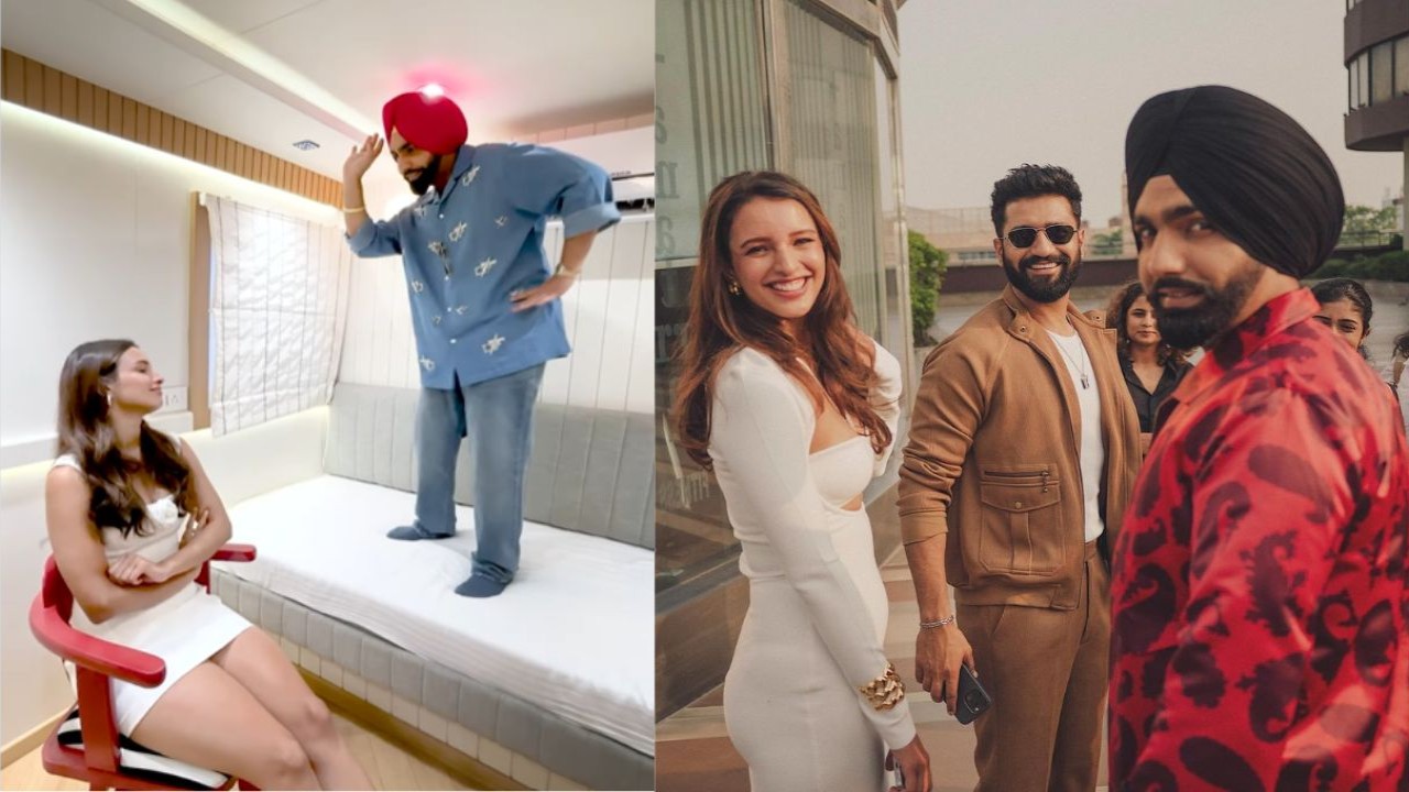 Bad Newz: Ammy Virk asks Triptii Dimri ‘Hai koi mujhse smart?’ while trying to win her over Vicky Kaushal; WATCH hilarious video