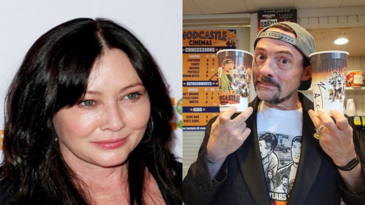 Shannen Doherty (CC: Getty Images) and Kevin Smith (CC: Instagram)