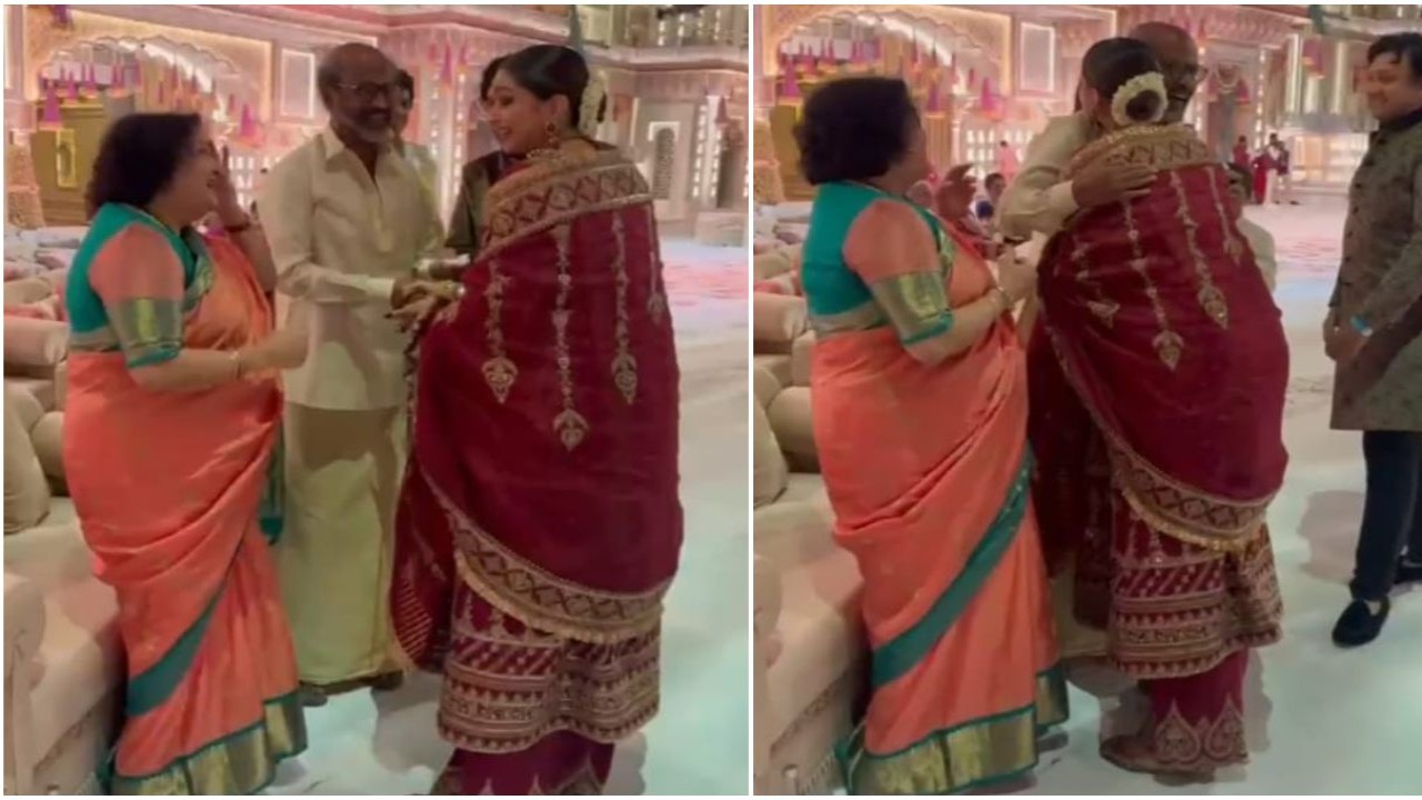 Anant-Radhika Wedding: Mom-to-be DP warmly meets legendary Rajinikanth and his wife; WATCH