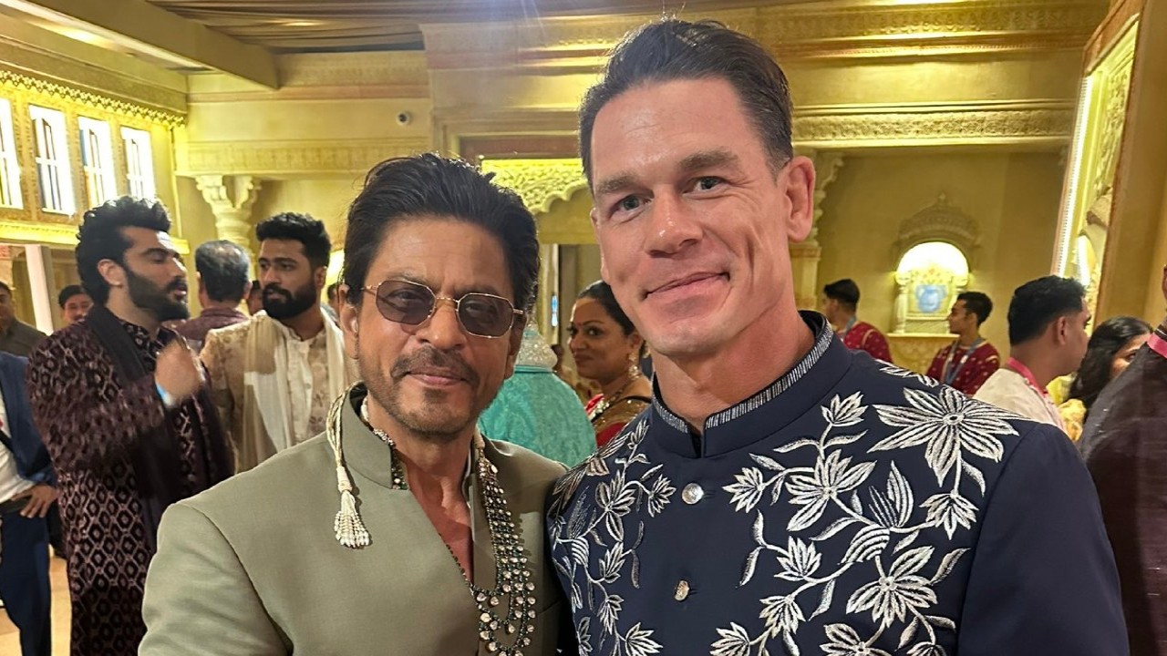 Anant-Radhika Wedding: John Cena drops happy PIC with Shah Rukh Khan; see post