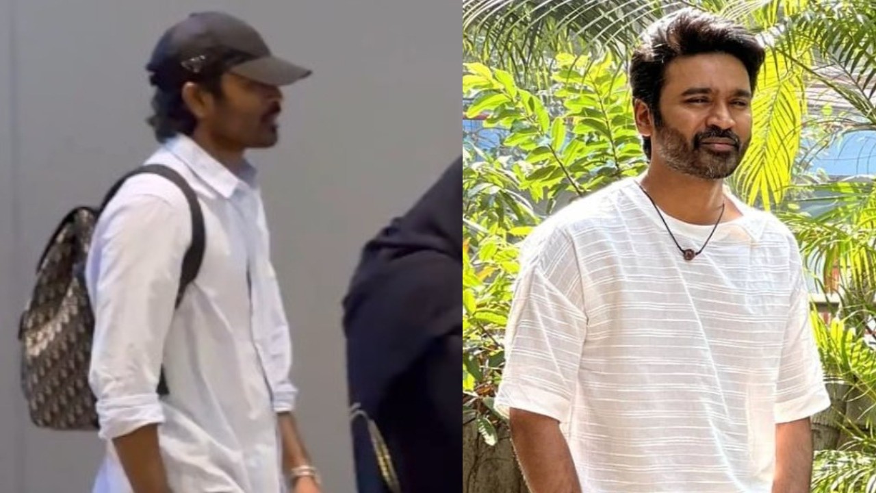 Actor Dhanush’s busy schedule sees him rushing from the audio launch of Raayan straight to the sets of Kubera. 