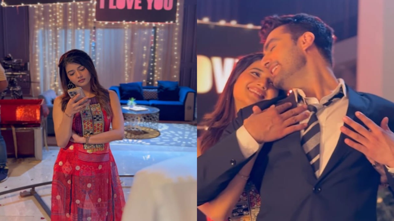 Yeh Rishta Kya Kehlata Hai actors Rohit Purohit and Samridhii Shukla share hilarious BTS video; tease fans with romantic twist