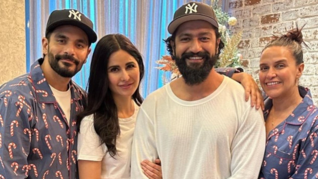 Neha Dhupia, Vicky Kaushal, Katrina Kaif, Angad Bedi