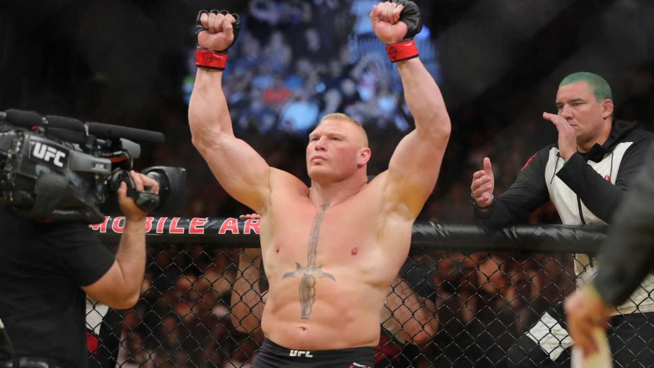 When The Undertaker Tried to ‘Pick a Fight’ With Brock Lesnar at UFC 121