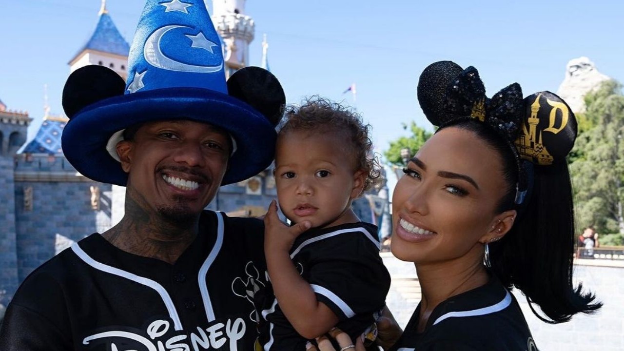 Nick Cannon And Bre Tiesi Enjoy A Day Out With Son Legendary In Disneyland